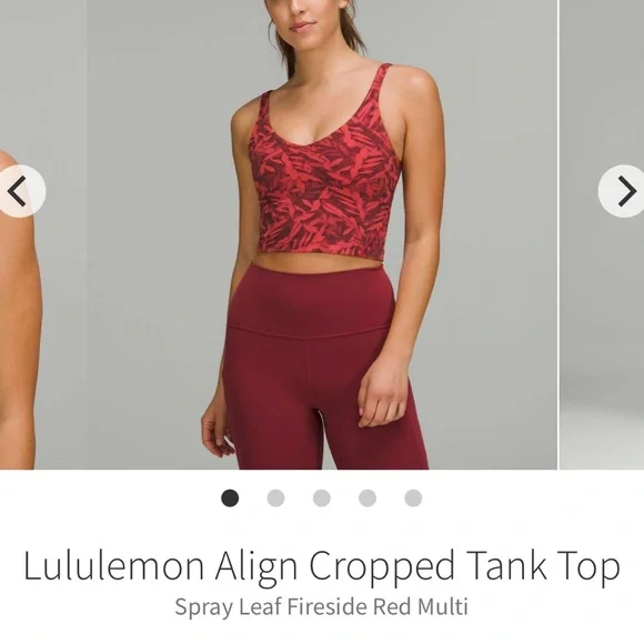 Lululemon Align Cropped Tank Top - Picture 5 of 5